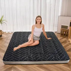786402415764 MAXYOYO Geometric Futon Mattress Floor Quilt