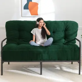 786402958452 MAXYOYO Futon Mattress Ultra Boucle Sofa Couch