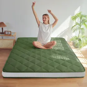 M-A34-GREEN-F MAXYOYO Futon Mattress Floor Diamond