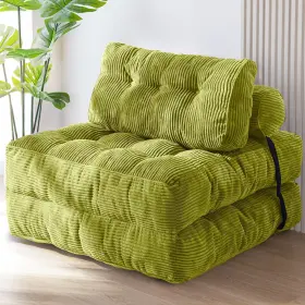 N-M-A56-GREEN MAXYOYO Folding Sofa Bed Convertible Sleeper