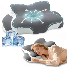 CFCP-001 MCKKYMI Memory Foam Cervical Pillow Cooling Sleeper