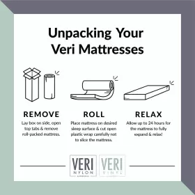 607860588480 MEDMATTRESS Veri Waterproof Camp Mattress Twin #3