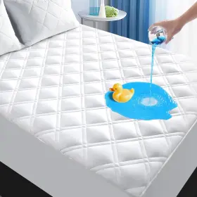 ML-WMPT-WH04 MEELUS Queen Mattress Protector Breathable