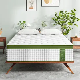 744110107869 MEISHI Queen Mattress Hybrid Box Gel Memory Foam #2