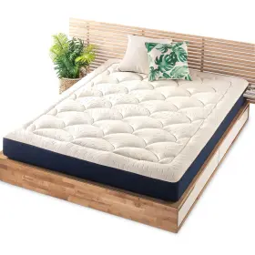 842165117557 MELLOW Marshmallow Mattress Memory Foam Pillow