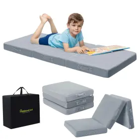 MMCMAT1002-GREY-191-FBA MEMORECOOL Floor Mattress Kids Mat