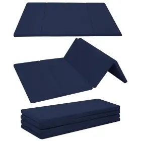 SQ1157-122X184-NAVY MEMORECOOL Kids Floor Futon Mattress Foam