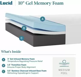 LU10TTMD30GF MEMORY Foam Mattress Feel King #2