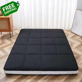 I1327138-BK-FULLPRO MEULBATY Futon Mattress Floor Memory