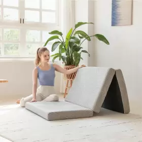 1077134 MLILY Fold Memory Foam Mattress Single Folding Travel #2