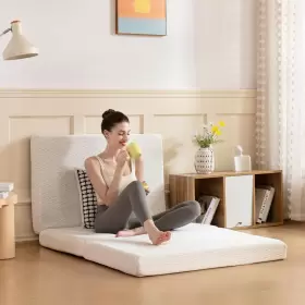 696573214151 MLILY Folding Mattress Twin Fold Memory Foam #2