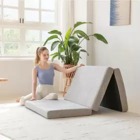705353066566 MLILY Fold Memory Foam Mattress Single Folding
