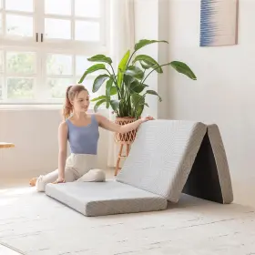 Ttf-s MLILY Fold Memory Foam Mattress Single Folding Collaps