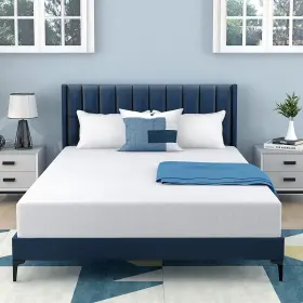 810114566367 MLILY Twin Mattress Memory Foam Box Bunk Bed Tru