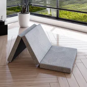 810128501064 MLILY Folding Mattress Memory Foam Trifold