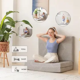 810128501149 MLILY Fold Memory Foam Mattress Folding #3