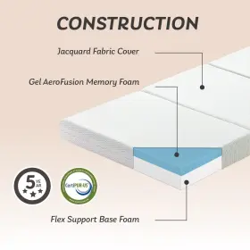810141759411 MLILY Folding Mattress Twin Fold Memory Foam #3