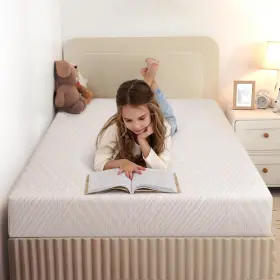 GRNTEA5-T MLILY Twin Mattress Box Mattresses Kids Bed Single