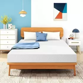 MLY2-EGO-6-T MLILY Twin Mattress Memory Foam Bed Box Tea