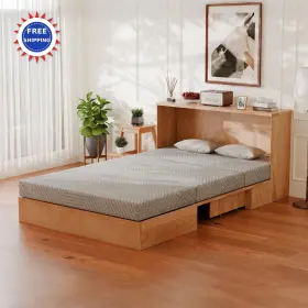 US6-TTF-Q MLILY Memory Foam Mattress Queen Folding Fold