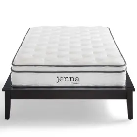 MOD-6133-WHI MODWAY Jenna Innerspring Foam Twin Mattress