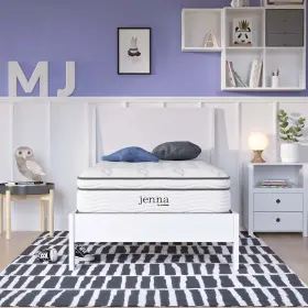 MOD-6363-WHI MODWAY Jenna Innerspring Foam Twin Mattress