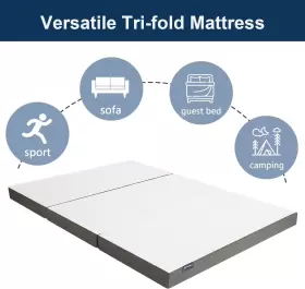 691039874085 MOLBLLY Folding Mattress Memory Trif #2