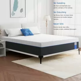 759382242514 MOLBLLY Mattress Memory Foam