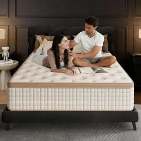 612715767989 MOOA Queen Hybrid Mattress Cooling Gel Memory