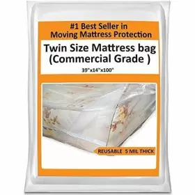 SYNCHKG110261 MOVINGHOST Twin Mattress Bag Cover Moving Mil