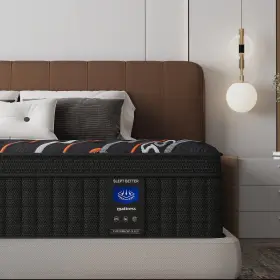 313032514569 MRH Euro Top Hybrid Mattress Box Memory Foam