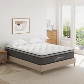 313112617647 MUBULILY Mattress Hybrid Box Gel Memory Foam