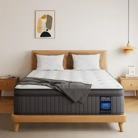 719986120151 MUBULILY Queen Mattress Memory Foam Hybrid Box