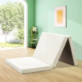 720073109874 MUUEGM Folding Mattress Fold Memory Foam Wit