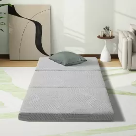 720073111037 MUUEGM Mattress Trifold Folding Bed Memory Foam