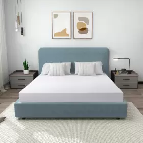 732122571082 MUUEGM Twin Mattress Tea Memory Foam Gel Infused