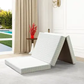 738958911603 MUUEGM Folding Mattress Twinxl Fold Memory Foam