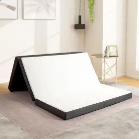 740946214108 MUUEGM Fold Memory Foam Mattress Twin Folding