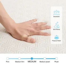 740946214191 MUUEGM Fold Memory Foam Queen Folding Mattre #3