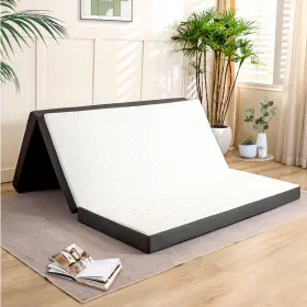740946216171 MUUEGM Folding Mattress Fold Memory Foam Cover