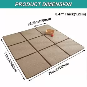 973035295465 MYOYAY Tatami Mat Breathable Sleeping #2