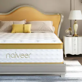NA-CSMMC10KI-CAKT NAIVEER Cooling Gel King Mattress Hybrid