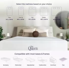 689745002038 NAPQUEEN Queen Firm Memory Foam Mattress #3