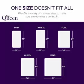 745528234178 NAPQUEEN Cooling Gel Twin Firm Memory Foam Bed #3
