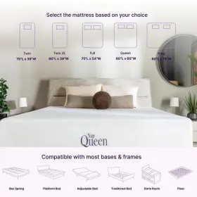 NQ731421 NAPQUEEN Mattresses Breathable Hypoallergenic Top #3