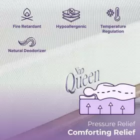 NQ73611 NAPQUEEN Twin Mattress Breathable Memory Foam #3