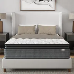 NQPT14FF NAPQUEEN Isabella Hybrid Pillow Top Mattress Firm