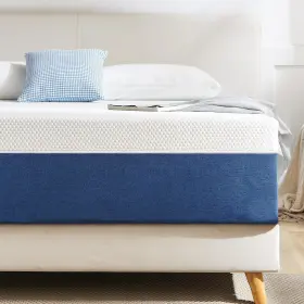 313048481404 NATULLIY Queen Mattress Gel Memory Foam Box Firm