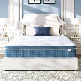 R202404 NECHE Queen Mattress Memory Foam Spring Hybrid