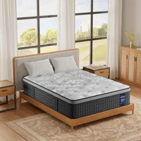 445044364399 NEDERSAL King Mattress Hybrid Gel Memory Foam